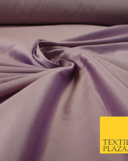 OVER 55 COLOURS Two Tone Shot Faux Imitation Matte Silk TAFFETA Dress Fabric 58"