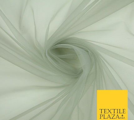 OVER 90 COLOURS - Soft Plain Sheer Tulle Net Fabric Tutu Fairy Veil Bridal 45"