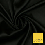 OVER 40 COLOURS Silky Smooth Lightweight Charmeuse Satin Dress Fabric Bridal