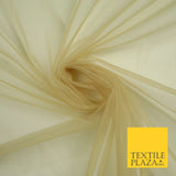 OVER 90 COLOURS - Soft Plain Sheer Tulle Net Fabric Tutu Fairy Veil Bridal 45"