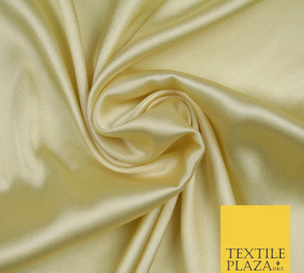 OVER 40 COLOURS Silky Smooth Lightweight Charmeuse Satin Dress Fabric Bridal