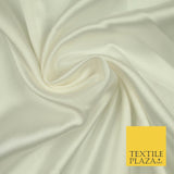 OVER 40 COLOURS Silky Smooth Lightweight Charmeuse Satin Dress Fabric Bridal