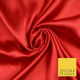 OVER 40 COLOURS Silky Smooth Lightweight Charmeuse Satin Dress Fabric Bridal