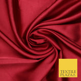 OVER 40 COLOURS Silky Smooth Lightweight Charmeuse Satin Dress Fabric Bridal