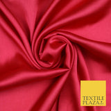 OVER 40 COLOURS Silky Smooth Lightweight Charmeuse Satin Dress Fabric Bridal