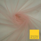 OVER 90 COLOURS - Soft Plain Sheer Tulle Net Fabric Tutu Fairy Veil Bridal 45"