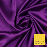 OVER 40 COLOURS Silky Smooth Lightweight Charmeuse Satin Dress Fabric Bridal