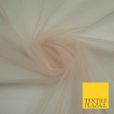 OVER 90 COLOURS - Soft Plain Sheer Tulle Net Fabric Tutu Fairy Veil Bridal 45"