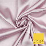 OVER 40 COLOURS Silky Smooth Lightweight Charmeuse Satin Dress Fabric Bridal