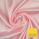 OVER 40 COLOURS Silky Smooth Lightweight Charmeuse Satin Dress Fabric Bridal