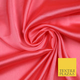 OVER 40 COLOURS Silky Smooth Lightweight Charmeuse Satin Dress Fabric Bridal