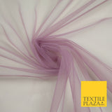 OVER 90 COLOURS - Soft Plain Sheer Tulle Net Fabric Tutu Fairy Veil Bridal 45"