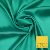 OVER 40 COLOURS Silky Smooth Lightweight Charmeuse Satin Dress Fabric Bridal