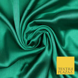 OVER 40 COLOURS Silky Smooth Lightweight Charmeuse Satin Dress Fabric Bridal