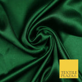 OVER 40 COLOURS Silky Smooth Lightweight Charmeuse Satin Dress Fabric Bridal