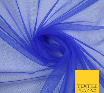 OVER 90 COLOURS - Soft Plain Sheer Tulle Net Fabric Tutu Fairy Veil Bridal 45"