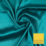 OVER 40 COLOURS Silky Smooth Lightweight Charmeuse Satin Dress Fabric Bridal
