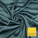 OVER 40 COLOURS Silky Smooth Lightweight Charmeuse Satin Dress Fabric Bridal