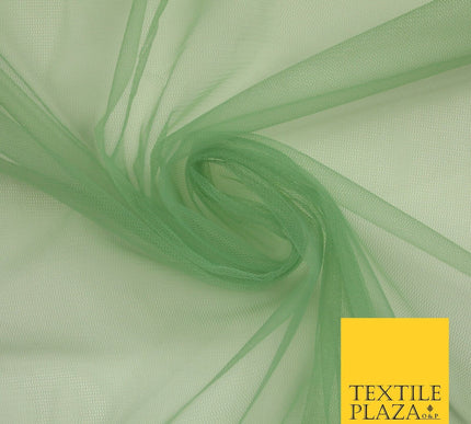 OVER 90 COLOURS - Soft Plain Sheer Tulle Net Fabric Tutu Fairy Veil Bridal 45"