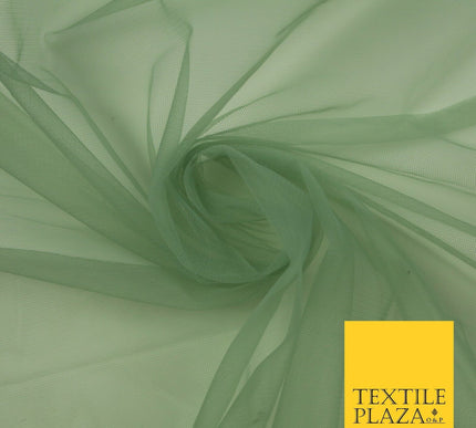 OVER 90 COLOURS - Soft Plain Sheer Tulle Net Fabric Tutu Fairy Veil Bridal 45"