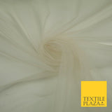 OVER 90 COLOURS - Soft Plain Sheer Tulle Net Fabric Tutu Fairy Veil Bridal 45"