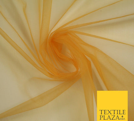 OVER 90 COLOURS - Soft Plain Sheer Tulle Net Fabric Tutu Fairy Veil Bridal 45"