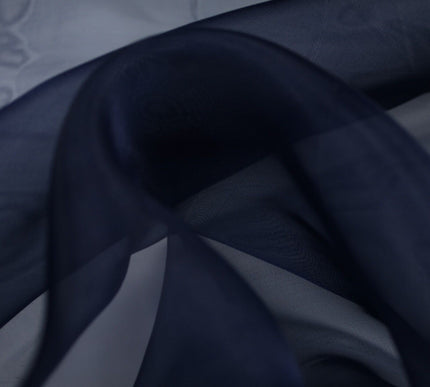 17 COLOURS - Luxury Plain ORGANZA Sheer Fabric Voile Draping Dress Wedding 45"