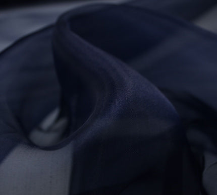 17 COLOURS - Luxury Plain ORGANZA Sheer Fabric Voile Draping Dress Wedding 45"