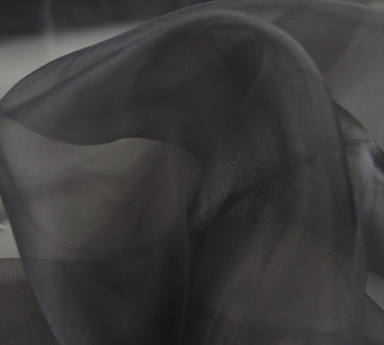 17 COLOURS - Luxury Plain ORGANZA Sheer Fabric Voile Draping Dress Wedding 45"