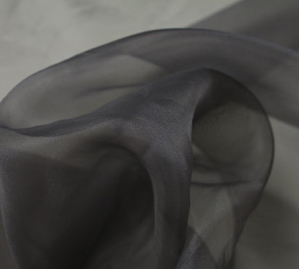 17 COLOURS - Luxury Plain ORGANZA Sheer Fabric Voile Draping Dress Wedding 45"