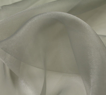 17 COLOURS - Luxury Plain ORGANZA Sheer Fabric Voile Draping Dress Wedding 45"