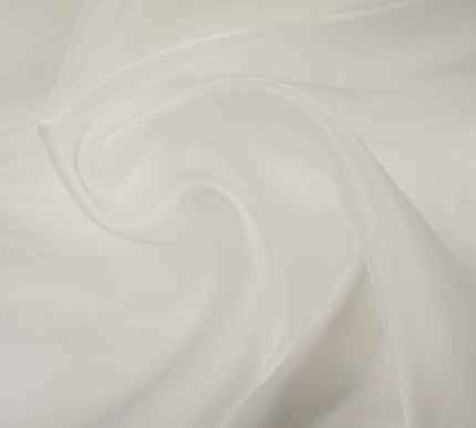 17 COLOURS - Luxury Plain ORGANZA Sheer Fabric Voile Draping Dress Wedding 45"