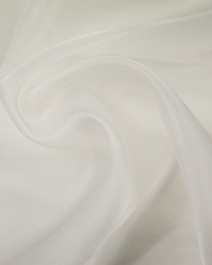 17 COLOURS - Luxury Plain ORGANZA Sheer Fabric Voile Draping Dress Wedding 45"