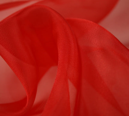 17 COLOURS - Luxury Plain ORGANZA Sheer Fabric Voile Draping Dress Wedding 45"