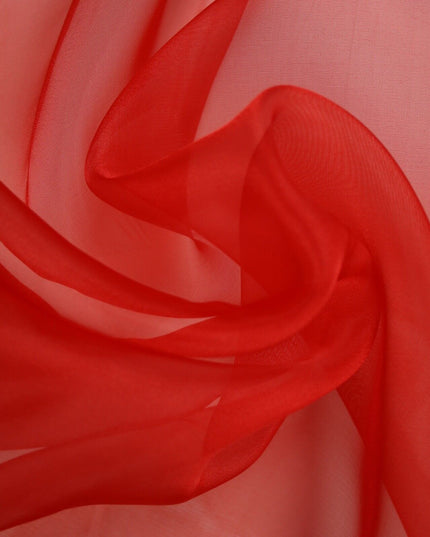 17 COLOURS - Luxury Plain ORGANZA Sheer Fabric Voile Draping Dress Wedding 45"