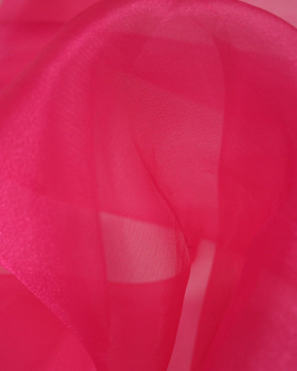 17 COLOURS - Luxury Plain ORGANZA Sheer Fabric Voile Draping Dress Wedding 45"