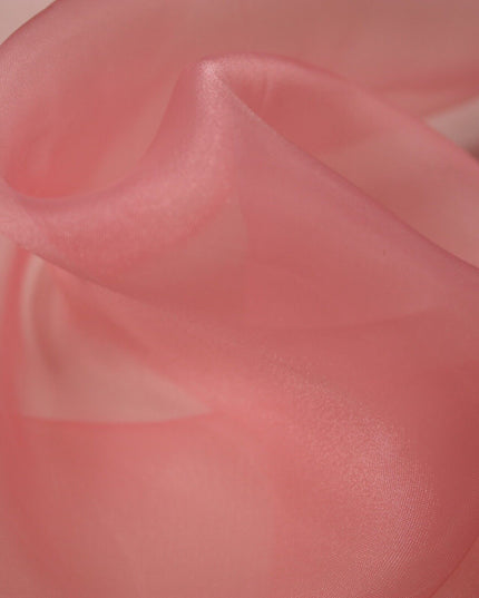 17 COLOURS - Luxury Plain ORGANZA Sheer Fabric Voile Draping Dress Wedding 45"