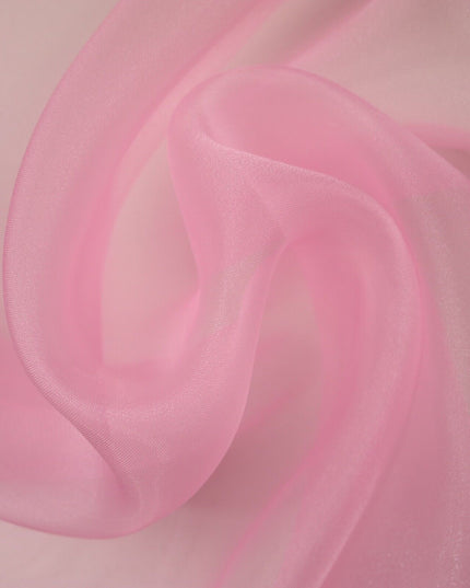 17 COLOURS - Luxury Plain ORGANZA Sheer Fabric Voile Draping Dress Wedding 45"