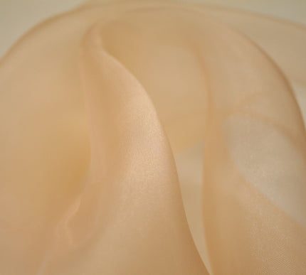 17 COLOURS - Luxury Plain ORGANZA Sheer Fabric Voile Draping Dress Wedding 45"