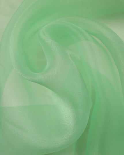 17 COLOURS - Luxury Plain ORGANZA Sheer Fabric Voile Draping Dress Wedding 45"