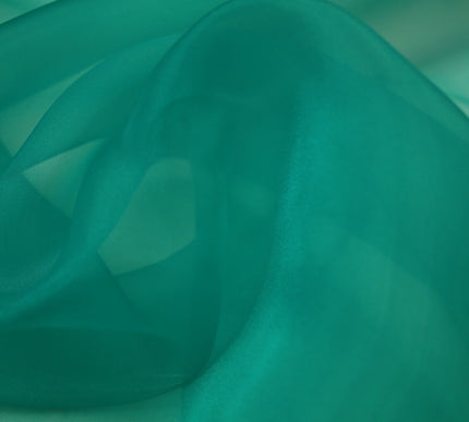 17 COLOURS - Luxury Plain ORGANZA Sheer Fabric Voile Draping Dress Wedding 45"