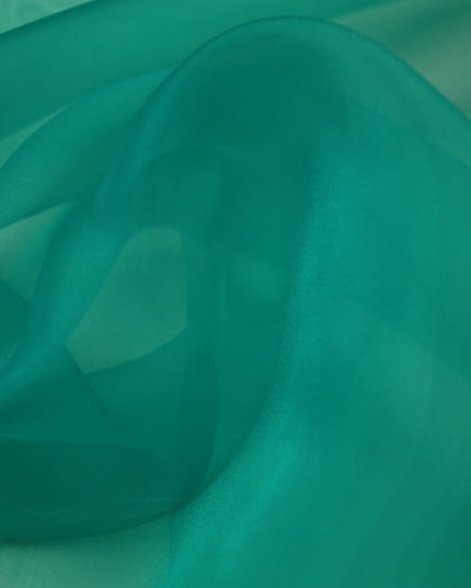 17 COLOURS - Luxury Plain ORGANZA Sheer Fabric Voile Draping Dress Wedding 45"