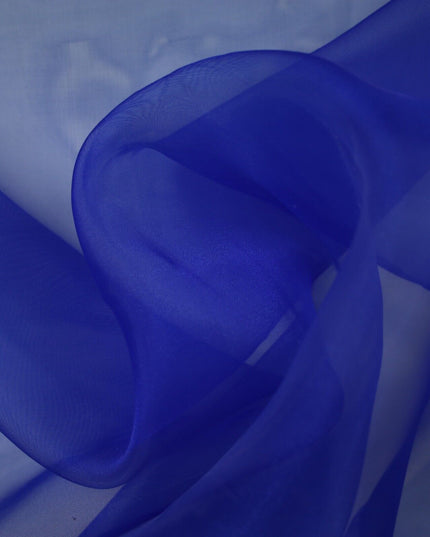17 COLOURS - Luxury Plain ORGANZA Sheer Fabric Voile Draping Dress Wedding 45"
