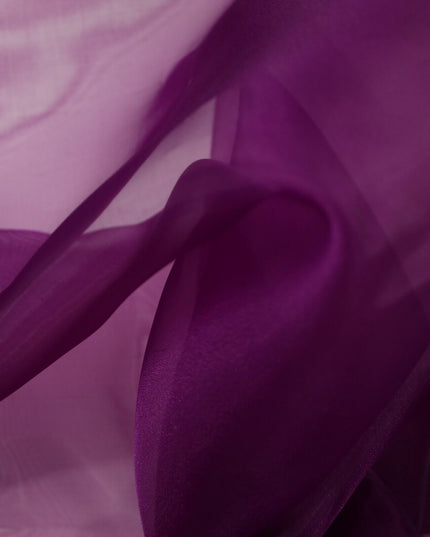 17 COLOURS - Luxury Plain ORGANZA Sheer Fabric Voile Draping Dress Wedding 45"