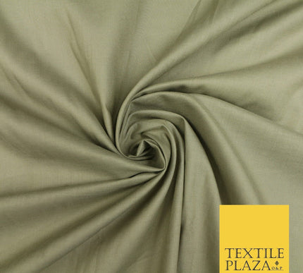 Plain Coloured Budget Polycotton Fabric Dress Craft Costume Lining Poly Cotton