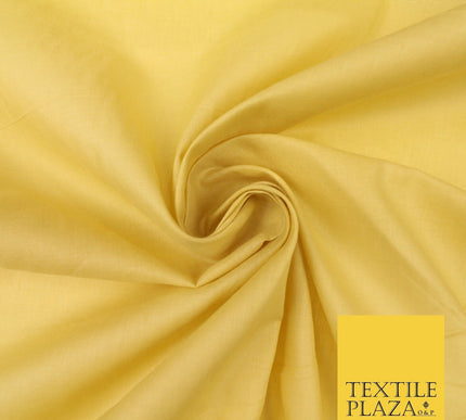 Plain Coloured Budget Polycotton Fabric Dress Craft Costume Lining Poly Cotton