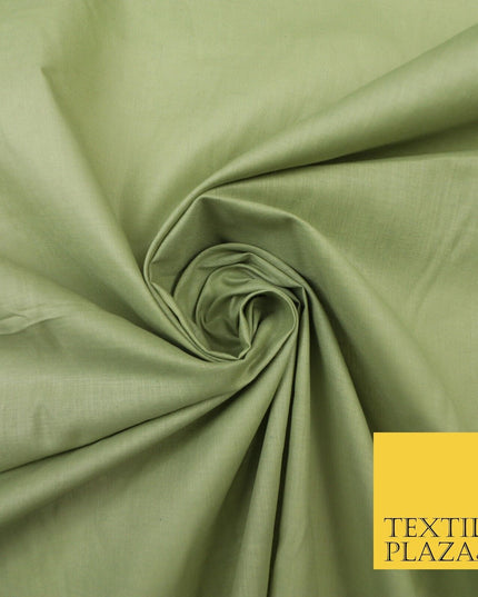 Plain Coloured Budget Polycotton Fabric Dress Craft Costume Lining Poly Cotton