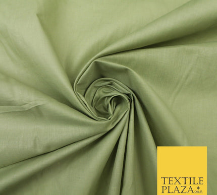 Plain Coloured Budget Polycotton Fabric Dress Craft Costume Lining Poly Cotton