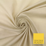 Plain Coloured Budget Polycotton Fabric Dress Craft Costume Lining Poly Cotton