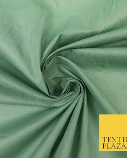 Plain Coloured Budget Polycotton Fabric Dress Craft Costume Lining Poly Cotton